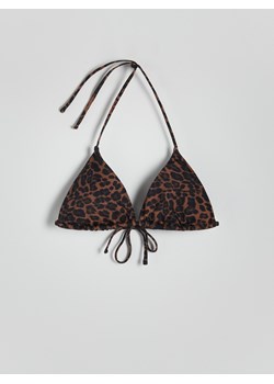 Reserved - Góra bikini - brązowy ze sklepu Reserved w kategorii Stroje kąpielowe - zdjęcie 173958184