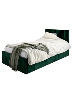 Zielone łóżko z pojemnikiem Casini 3X - 3 rozmiary ze sklepu Edinos.pl w kategorii Łóżka i materace - zdjęcie 173958701