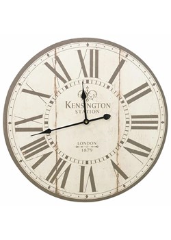Zegar ścienny w stylu vintage z motywem londyńskim  60 cm - Fofrik 4X ze sklepu Edinos.pl w kategorii Zegary - zdjęcie 173958824
