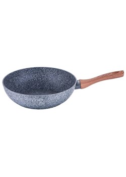 Patelnia typu wok z powłoką granitową 28cm R5-F65 ze sklepu Edinos.pl w kategorii Naczynia - zdjęcie 173958861