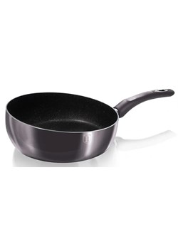 Aluminiowy grafitowy wok na indukcję 26cm T8-G29 ze sklepu Edinos.pl w kategorii Naczynia - zdjęcie 173958863