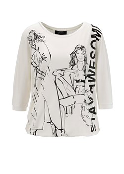 Aniston Koszulka w kolorze białym ze sklepu Limango Polska w kategorii Bluzki damskie - zdjęcie 173960334
