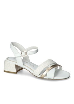Sandały Marco Tozzi 2-28324-42/197 Białe lico ze sklepu Arturo-obuwie w kategorii Sandały damskie - zdjęcie 173961403