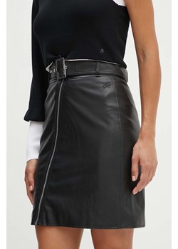 Karl Lagerfeld spódnica kolor czarny mini rozkloszowana 245W1200 ze sklepu ANSWEAR.com w kategorii Spódnice - zdjęcie 173962081