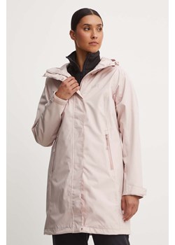 Helly Hansen kurtka damska kolor różowy przejściowa 54075 ze sklepu ANSWEAR.com w kategorii Kurtki damskie - zdjęcie 173962232