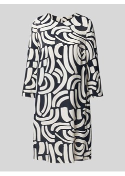 Sukienka o długości do kolan z okrągłym dekoltem ze sklepu Peek&Cloppenburg  w kategorii Sukienki - zdjęcie 173962580