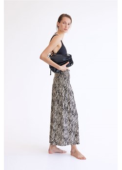 H & M - Spódnica maxi z elastycznie marszczoną talią - Beżowy ze sklepu H&M w kategorii Spódnice - zdjęcie 173962901