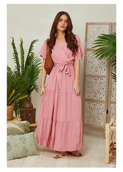 L&apos;armoire de Suzette Sukienka w kolorze szaroróżowym ze sklepu Limango Polska w kategorii Sukienki - zdjęcie 173963203