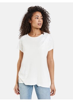 TAIFUN Koszulka w kolorze białym ze sklepu Limango Polska w kategorii Bluzki damskie - zdjęcie 173963601