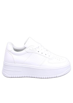 Sneakersy damskie Tanning White białe ze sklepu ButyModne.pl w kategorii Buty sportowe damskie - zdjęcie 173963710