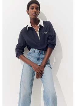 H & M - Wide High Jeans - Niebieski ze sklepu H&M w kategorii Jeansy damskie - zdjęcie 173966743