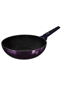Tytanowy wok z nieprzywierającą powłoką 28cm - Arwen 6X ze sklepu Edinos.pl w kategorii Naczynia - zdjęcie 173967660