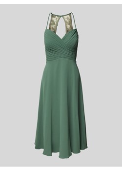 Sukienka koktajlowa o długości do kolan z dekoltem w kształcie serca ze sklepu Peek&Cloppenburg  w kategorii Sukienki - zdjęcie 173968642