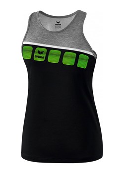 erima Top sportowy "5-C" w kolorze czarno-szarym ze sklepu Limango Polska w kategorii Bluzki dziewczęce - zdjęcie 173969411