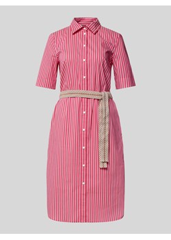 Sukienka o długości do kolan z listwą guzikową ze sklepu Peek&Cloppenburg  w kategorii Sukienki - zdjęcie 173969511
