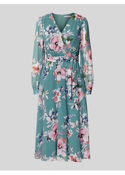 Sukienka midi z wiązanym paskiem ze sklepu Peek&Cloppenburg  w kategorii Sukienki - zdjęcie 173969523