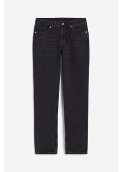 H & M - Curvy Fit Straight Regular Jeans - Czarny ze sklepu H&M w kategorii Jeansy damskie - zdjęcie 173969564