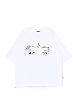 Cropp - Koszulka Lil Wayne z trasą koncertową - biały ze sklepu Cropp w kategorii T-shirty męskie - zdjęcie 173969954