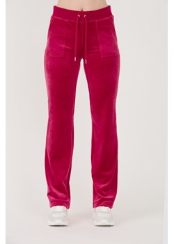 JUICY COUTURE Czerwone spodnie dresowe Del Ray Pocketed Pant, Wybierz rozmiar S ze sklepu outfit.pl w kategorii Spodnie damskie - zdjęcie 173970213