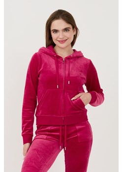 JUICY COUTURE Czerwona bluza Robertson Hoodie, Wybierz rozmiar M ze sklepu outfit.pl w kategorii Bluzy damskie - zdjęcie 173970260