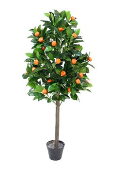 Garden Spirit Sztuczna roślina w kolorze zielono-pomarańczowym - wys. 120 cm ze sklepu Limango Polska w kategorii Doniczki i osłonki - zdjęcie 173971001