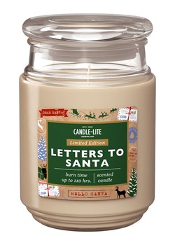 CANDLE-LITE Świeca zapachowa "Letters To Santa" - 510 g ze sklepu Limango Polska w kategorii Świece i dyfuzory - zdjęcie 173971174