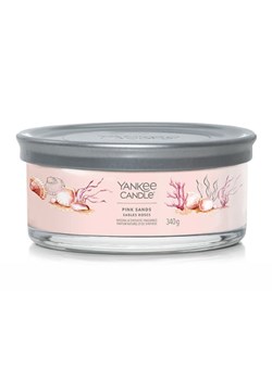 Yankee Candle Świeca zapachowa &quot;Pink Sands&quot; - 340 g ze sklepu Limango Polska w kategorii Świece i dyfuzory - zdjęcie 173971320