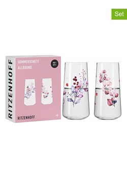 RITZENHOFF Szklanki (2 szt.) w kolorze fioletowym - 614 ml ze sklepu Limango Polska w kategorii Naczynia - zdjęcie 173971441