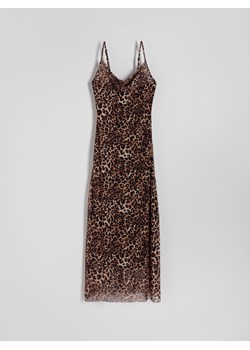 Reserved - Sukienka ze zwierzęcym wzorem - wielobarwny ze sklepu Reserved w kategorii Sukienki - zdjęcie 173972760