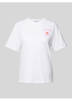 T-shirt z nadrukowanym motywem ze sklepu Peek&Cloppenburg  w kategorii Bluzki damskie - zdjęcie 173972991