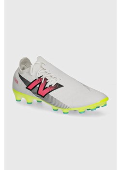 New Balance obuwie piłkarskie korki Furon Destroy Ag V7+ kolor biały SF2AH75 ze sklepu ANSWEAR.com w kategorii Buty sportowe męskie - zdjęcie 173975422