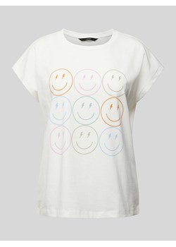 T-shirt z nadrukowanym motywem ze sklepu Peek&Cloppenburg  w kategorii Bluzki damskie - zdjęcie 173976433