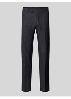 Spodnie do garnituru o kroju slim fit w kant model ‘Kynd’ ze sklepu Peek&Cloppenburg  w kategorii Spodnie męskie - zdjęcie 173976541