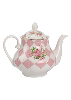 Clayre &amp; Eef Imbryk w kolorze jasnoróżowym - 1 l ze sklepu Limango Polska w kategorii Dzbanki i zaparzacze - zdjęcie 173979282