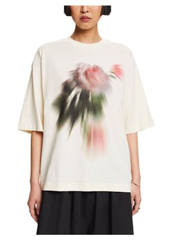 ESPRIT Koszulka w kolorze kremowym ze sklepu Limango Polska w kategorii Bluzki damskie - zdjęcie 173979680