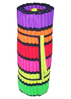 Le Comptoir de la Plage Mata plażowa &quot;Happy&quot; ze wzorem - 180 x 60 cm ze sklepu Limango Polska w kategorii Ręczniki - zdjęcie 173980363