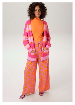 Aniston Kardigan w kolorze różowo-jasnoróżowym ze sklepu Limango Polska w kategorii Swetry damskie - zdjęcie 173981651
