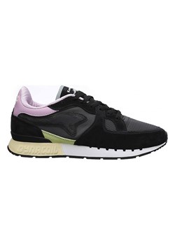 Kangaroos Skórzane sneakersy &quot;Coil R1 Og Pop&quot; w kolorze czarno-fioletowym ze sklepu Limango Polska w kategorii Buty sportowe damskie - zdjęcie 173981692