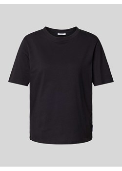 T-shirt z detalem z logo ze sklepu Peek&Cloppenburg  w kategorii Bluzki damskie - zdjęcie 173984094