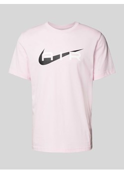 T-shirt z nadrukiem z logo ze sklepu Peek&Cloppenburg  w kategorii T-shirty męskie - zdjęcie 173984123