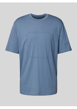 T-shirt z napisem z logo ze sklepu Peek&Cloppenburg  w kategorii T-shirty męskie - zdjęcie 173984252
