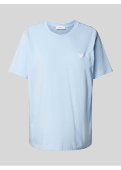 T-shirt z wyhaftowanym motywem model ‘Heart’ ze sklepu Peek&Cloppenburg  w kategorii Bluzki damskie - zdjęcie 173984442