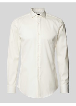 Koszula biznesowa o kroju slim fit z kołnierzykiem typu cutaway model ‘Hank’ ze sklepu Peek&Cloppenburg  w kategorii Koszule męskie - zdjęcie 173984651