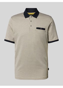 Koszulka polo z kieszenią na piersi ze sklepu Peek&Cloppenburg  w kategorii T-shirty męskie - zdjęcie 173984661