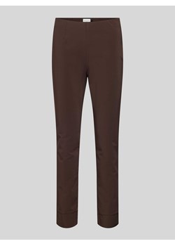 Spodnie materiałowe o skróconym kroju slim fit model ‘SABRINA’ ze sklepu Peek&Cloppenburg  w kategorii Spodnie damskie - zdjęcie 173984794
