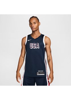 Męska koszulka do koszykówki Nike USAB Limited (wersja wyjazdowa) - Niebieski ze sklepu Nike poland w kategorii T-shirty męskie - zdjęcie 173984881