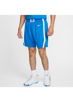 Damskie spodenki do koszykówki Nike Grecja Limited (wersja wyjazdowa) - Niebieski ze sklepu Nike poland w kategorii Spodenki męskie - zdjęcie 173984933