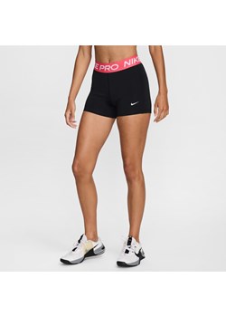 Damskie kolarki ze średnim stanem 8 cm Nike Pro Leak Protection: Period - Czerń ze sklepu Nike poland w kategorii Szorty - zdjęcie 173984950