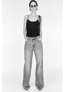 H & M - Wide High Jeans - Szary ze sklepu H&M w kategorii Jeansy damskie - zdjęcie 173985033