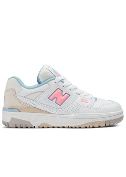Buty New Balance PSB550EP - białe ze sklepu streetstyle24.pl w kategorii Buty sportowe dziecięce - zdjęcie 173986233